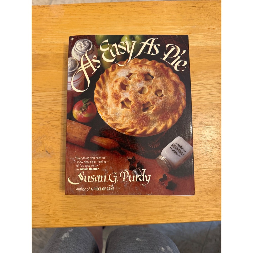 As Easy As Pie Susan G Purdy Cookbook 1990 Paperback 350 Recipes Baking Guide
